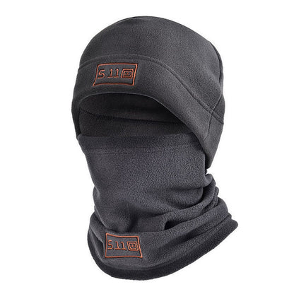 Men's Fleece Balaclava Winter Thermal Face Mask gray by HitMyNeed