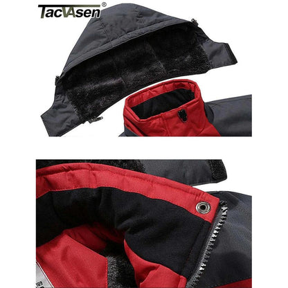 Men's Fleece Lined Waterproof Mountain Jacket by HitMyNeed