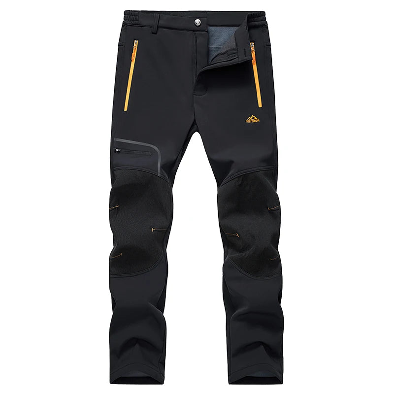 Men's Fleece Lined Waterproof Snow Ski Pants by HitMyNeed