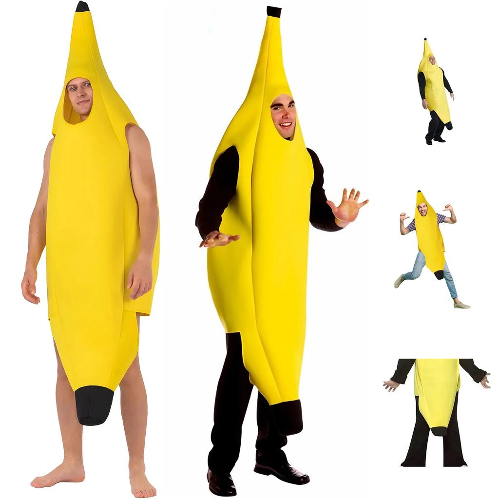 Men's Funny Banana Costume for Parties & Cosplay adult by HitMyNeed