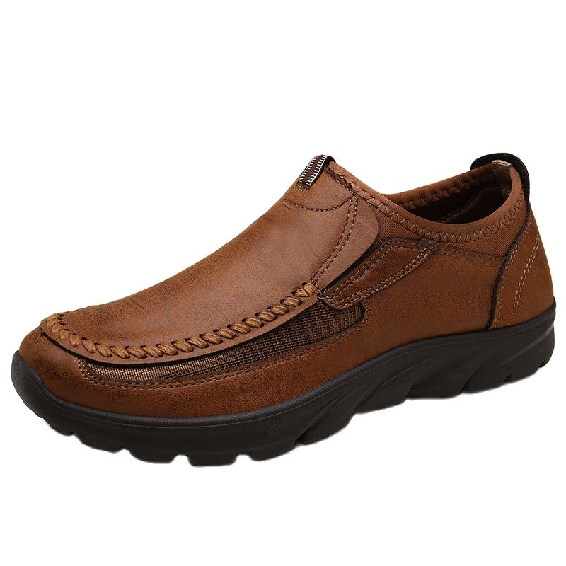 Men's Handmade Retro Casual Loafers & Sneakers by HitMyNeed