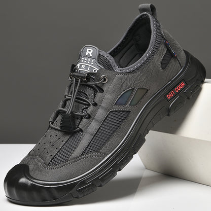 Men's Handmade Retro Casual Loafers & Sneakers by HitMyNeed