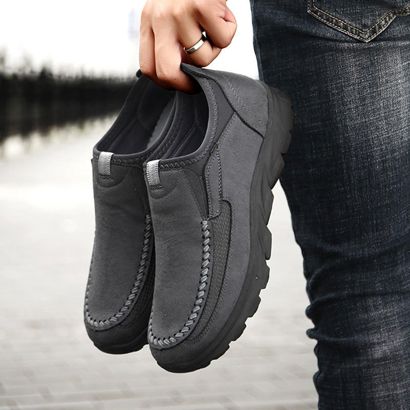 Men's Handmade Retro Casual Loafers & Sneakers by HitMyNeed