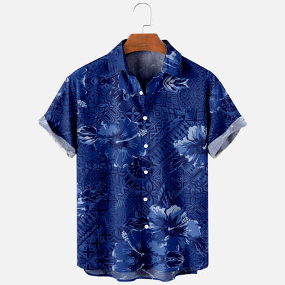 Men's Hawaiian 3D Print One-Button Summer Shirt by HitMyNeed
