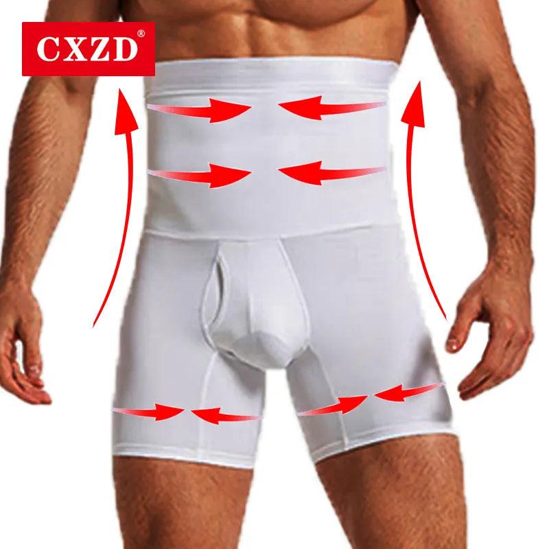 Men's High-Waist Compression Shaper Shorts by HitMyNeed