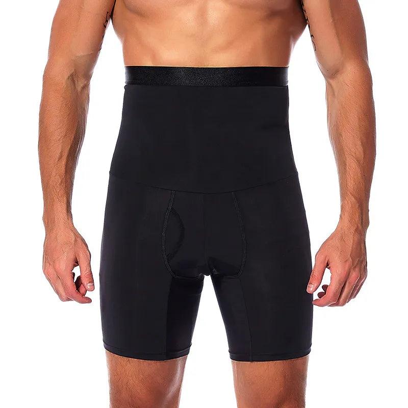 Men's High-Waist Compression Shaper Shorts by HitMyNeed