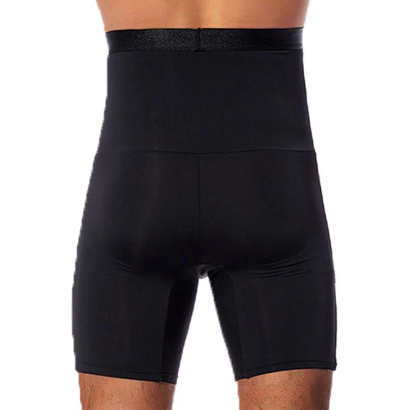 Men's High-Waist Compression Shaper Shorts by HitMyNeed