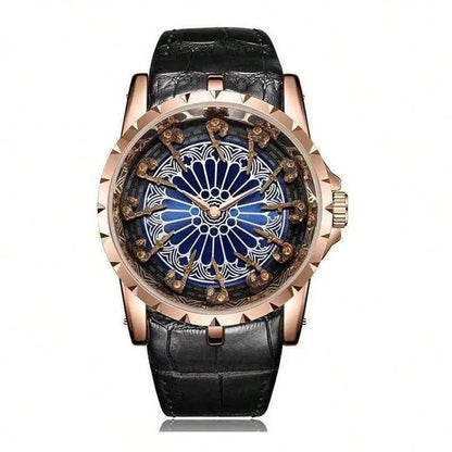 Men's Large Dial Quartz Sports Fashion Watch by HitMyNeed