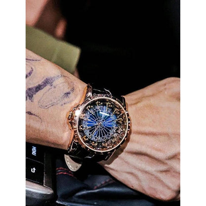 Men's Large Dial Quartz Sports Fashion Watch by HitMyNeed