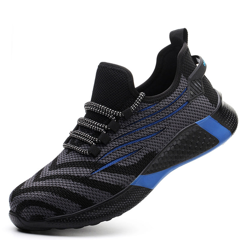 Men's Lightweight Anti-Puncture Safety Work Shoes 55-blue 46 by HitMyNeed