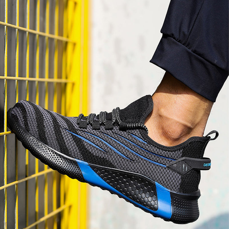 Men's Lightweight Anti-Puncture Safety Work Shoes by HitMyNeed