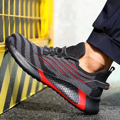 Men's Lightweight Anti-Puncture Safety Work Shoes by HitMyNeed