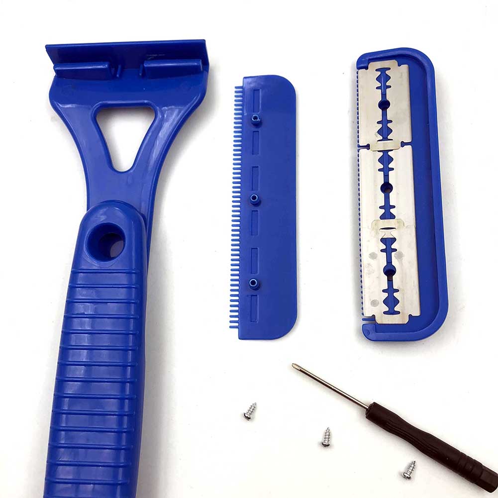 Men's Long Handle Folding Back & Body Shaver by HitMyNeed