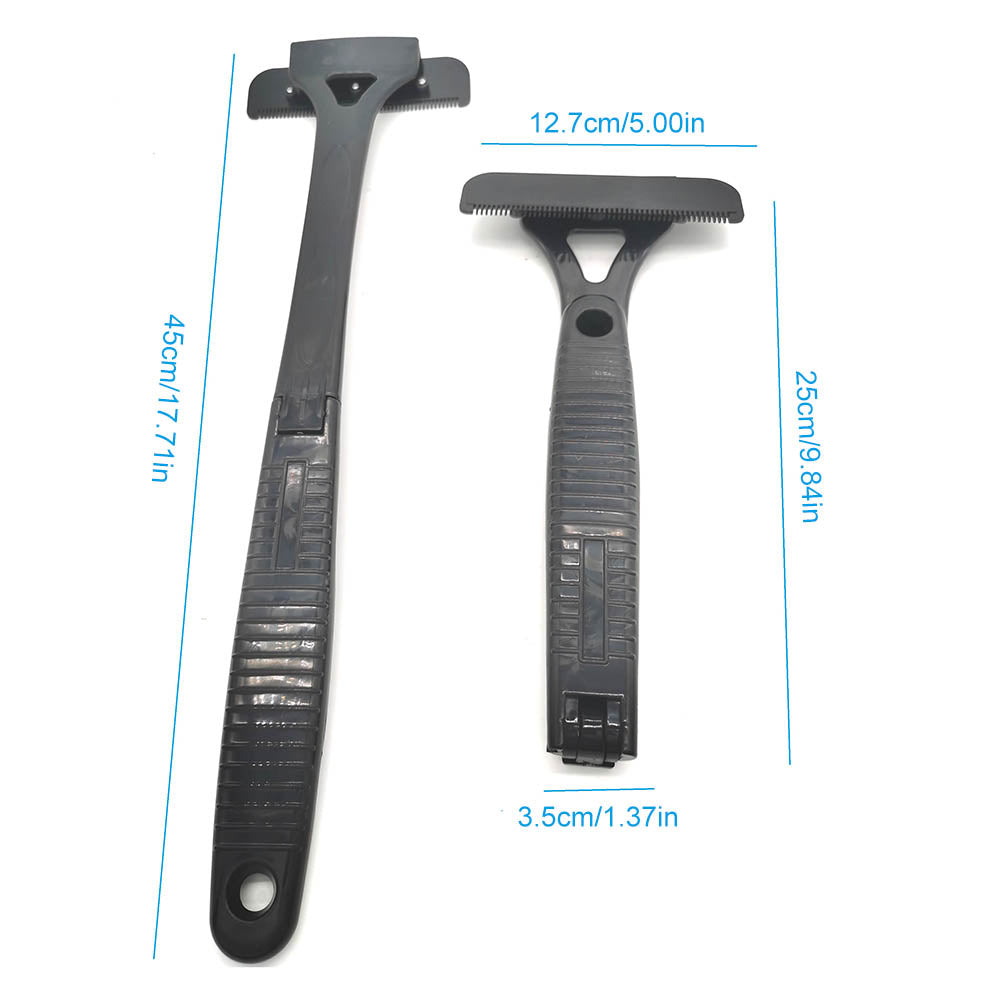 Men's Long Handle Folding Back & Body Shaver by HitMyNeed