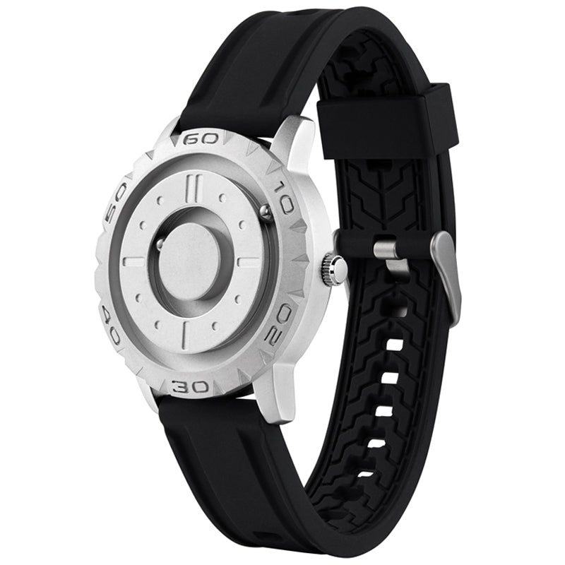 Men's Magnetic Ball-Bearing Watch with Quartz Movement by HitMyNeed