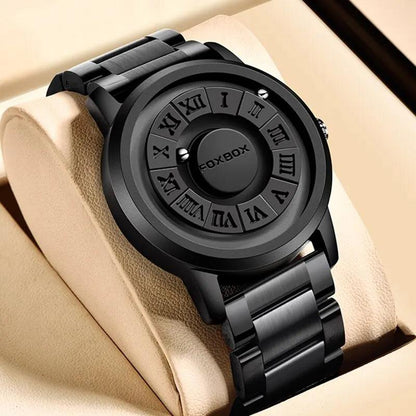 Men's Magnetic Scrolling Pointer Chronograph Watch by HitMyNeed
