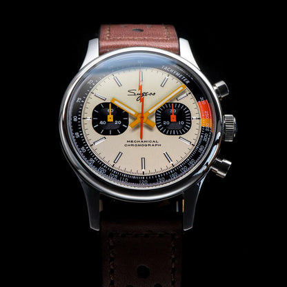 Men's Mechanical Chronograph Watch ST19 Sapphire 40mm by HitMyNeed