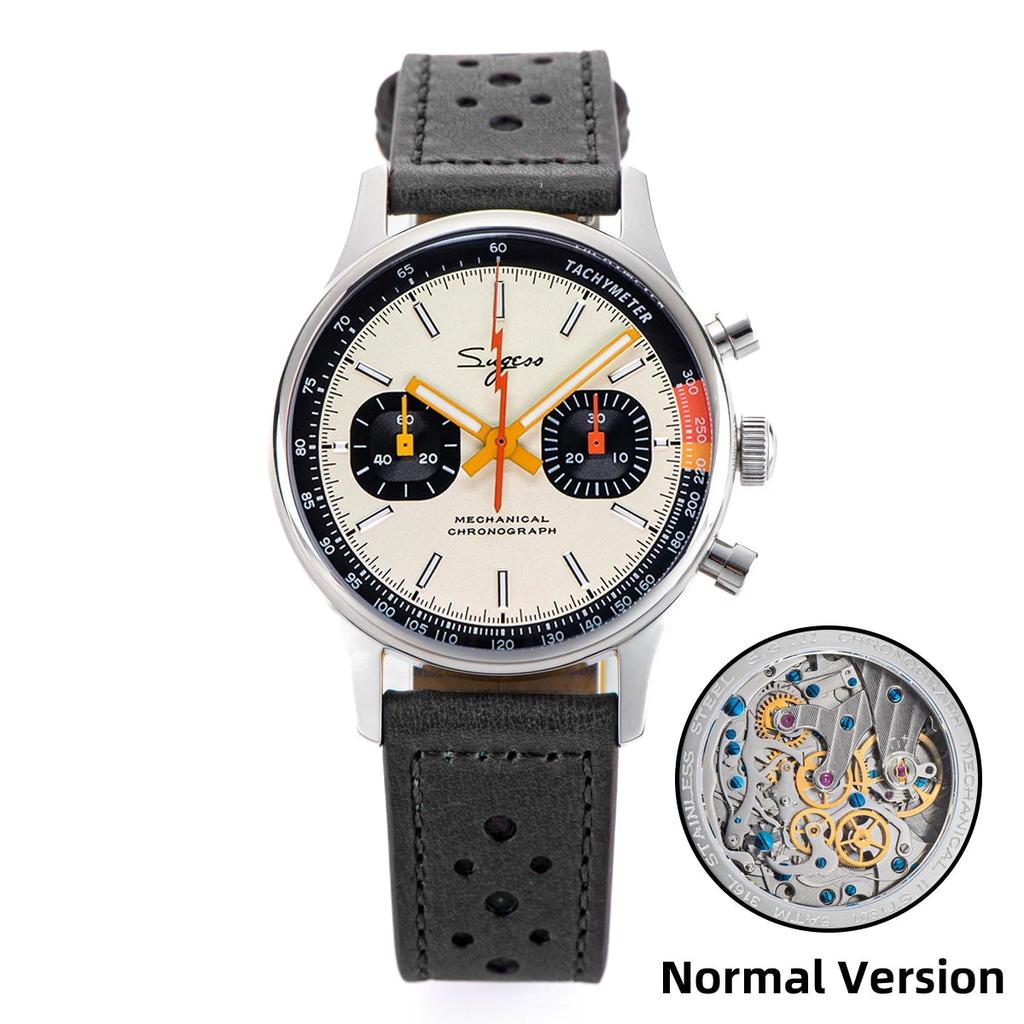 Men's Mechanical Chronograph Watch ST19 Sapphire 40mm normal-c-hlb by HitMyNeed