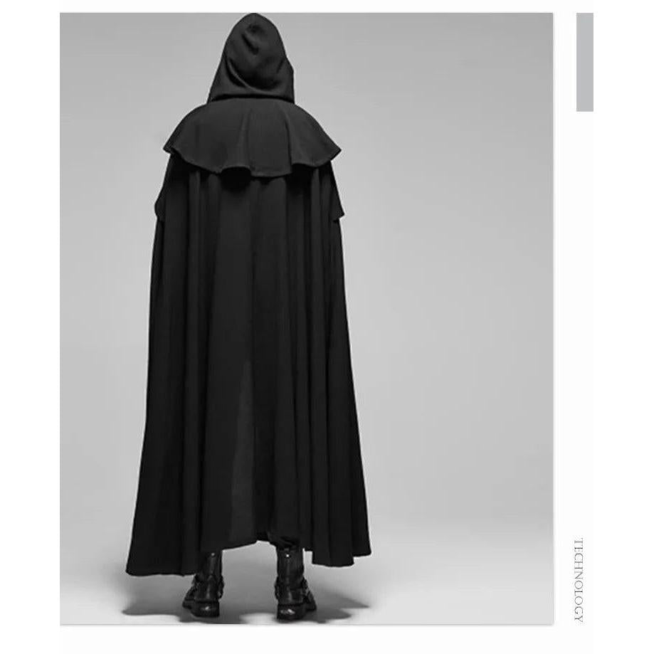 Men's Medieval Gothic Hooded Cloak Costume Robe by HitMyNeed