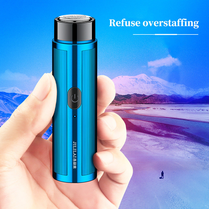 Men's Mini Electric Travel Shaver Rechargeable by HitMyNeed