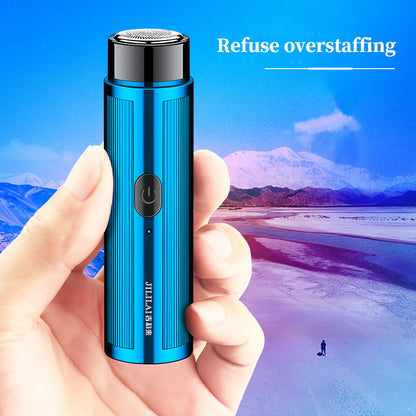 Men's Mini Electric Travel Shaver Rechargeable by HitMyNeed