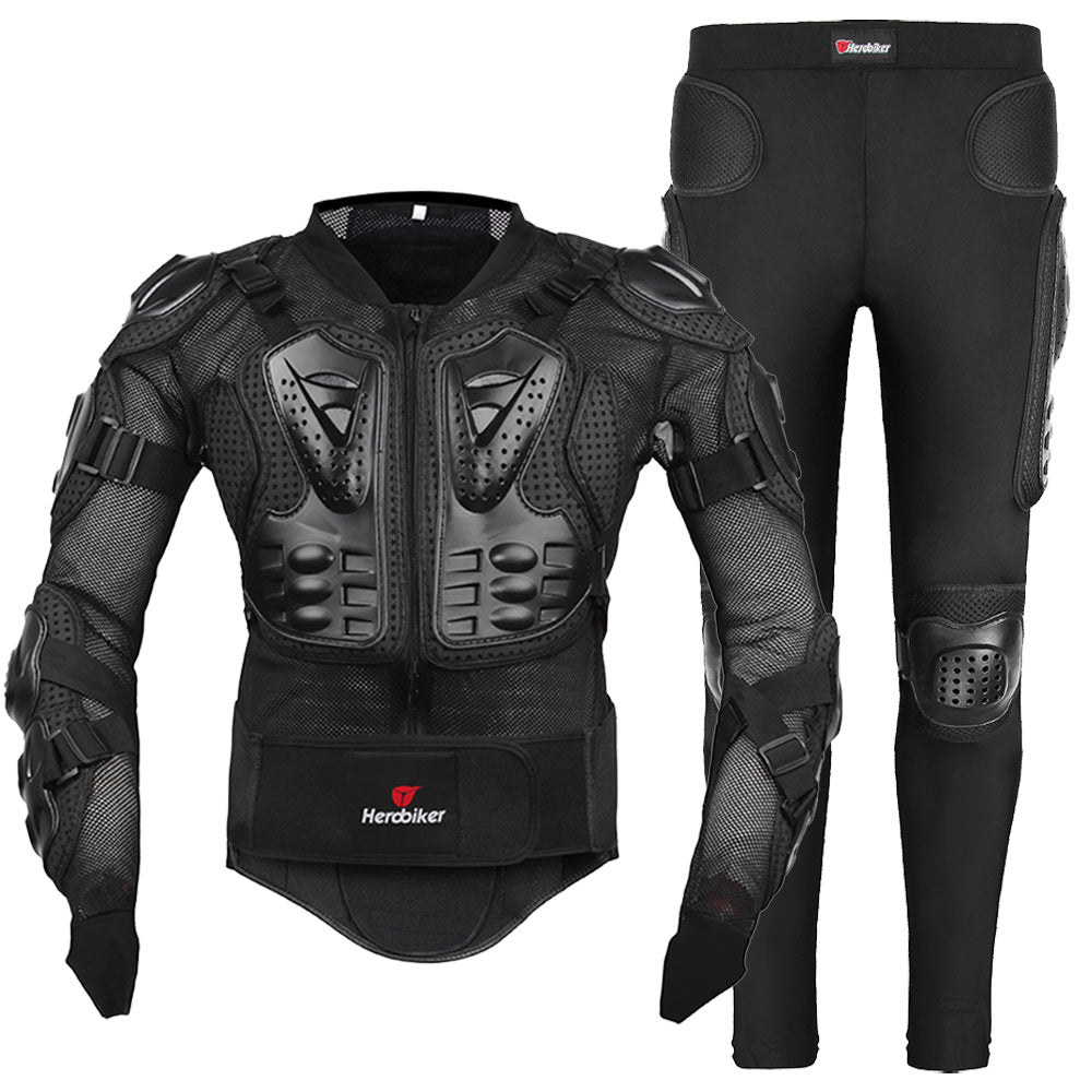 Men's Motocross Body Armor Riding Jacket S-5XL by HitMyNeed