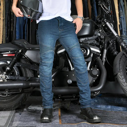 Men's Motorcycle Riding Jeans with CE Armor by HitMyNeed