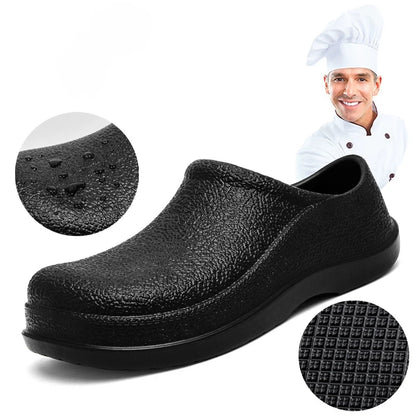 Men's Non-Slip EVA Chef Clogs for Kitchen & Beach by HitMyNeed