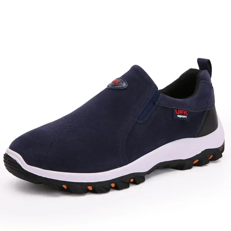 Men's Outdoor Hiking & Casual Non-Slip Shoes 38-50 005blue 38.0 by HitMyNeed