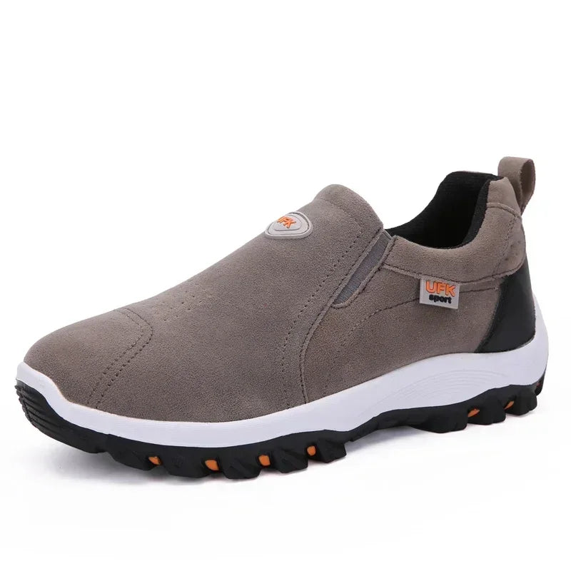 Men's Outdoor Hiking & Casual Non-Slip Shoes 38-50 005grey 38.0 by HitMyNeed