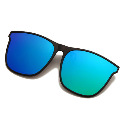 Men's Polarized Clip-On Photochromic Driving Glasses green by HitMyNeed