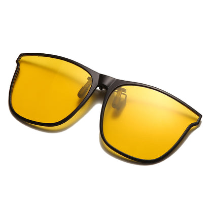 Men's Polarized Clip-On Photochromic Driving Glasses night-vision by HitMyNeed