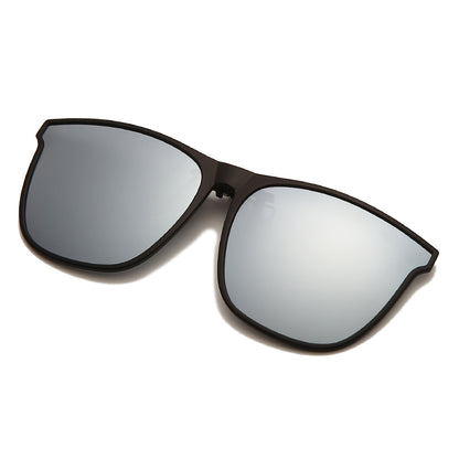 Men's Polarized Clip-On Photochromic Driving Glasses white by HitMyNeed