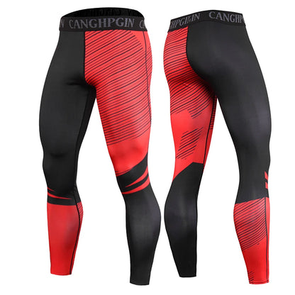 Men's Quick Dry Compression Running Leggings k214 xxl80-90kg by HitMyNeed