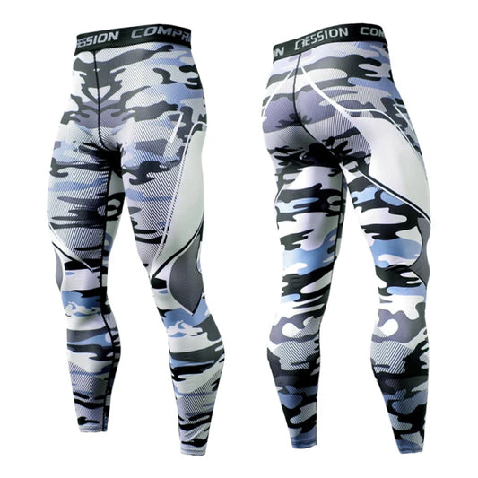 Men's Quick Dry Compression Running Leggings kc170 m50-60kg by HitMyNeed