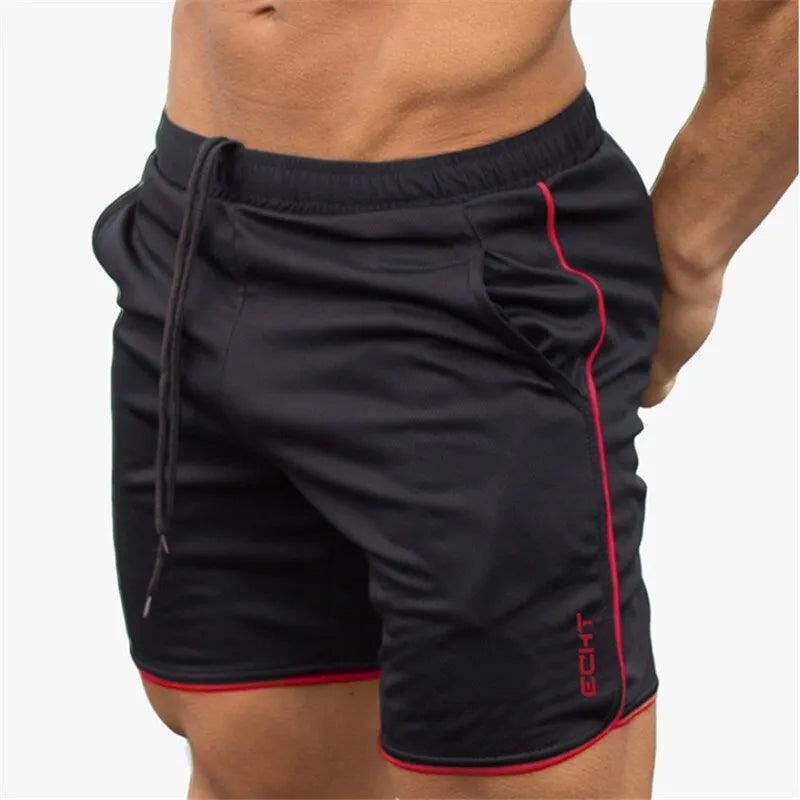Men's Quick-Dry Mesh Running Shorts by HitMyNeed
