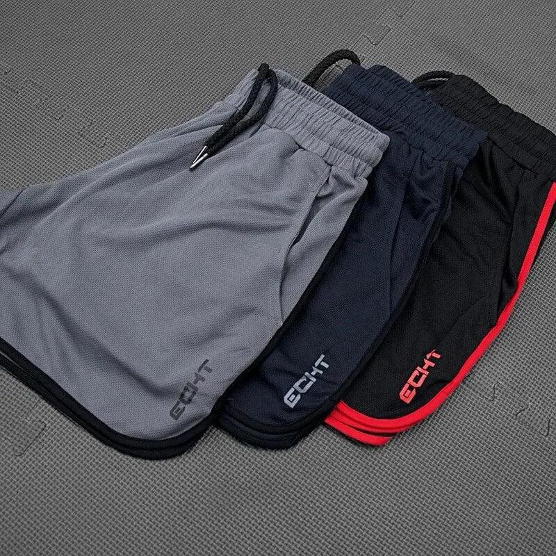 Men's Quick-Dry Mesh Running Shorts by HitMyNeed