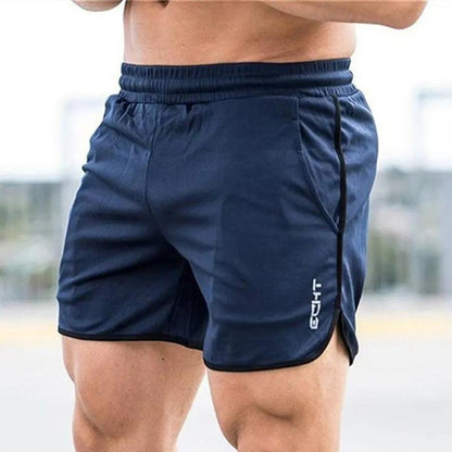 Men's Quick-Dry Mesh Running Shorts blue m by HitMyNeed