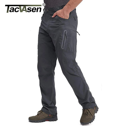Men's Quick-Dry Nylon Hiking & Fishing Cargo Pants by HitMyNeed