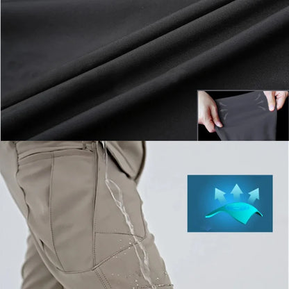 Men's Quick Dry Tactical Hiking Pants Oversized by HitMyNeed