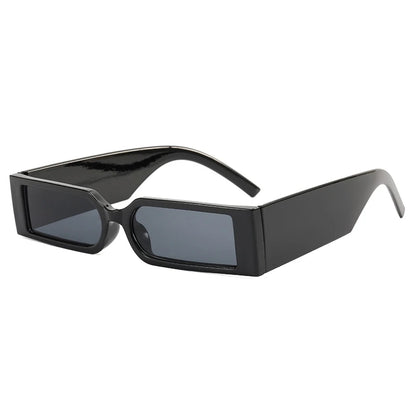 Men's Rectangle Black Vintage Hip Hop Sunglasses UV400 bj5276-c1 by HitMyNeed