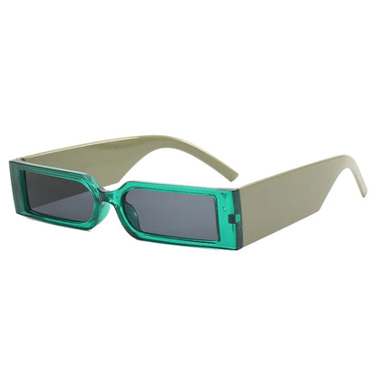 Men's Rectangle Black Vintage Hip Hop Sunglasses UV400 bj5276-c4 by HitMyNeed