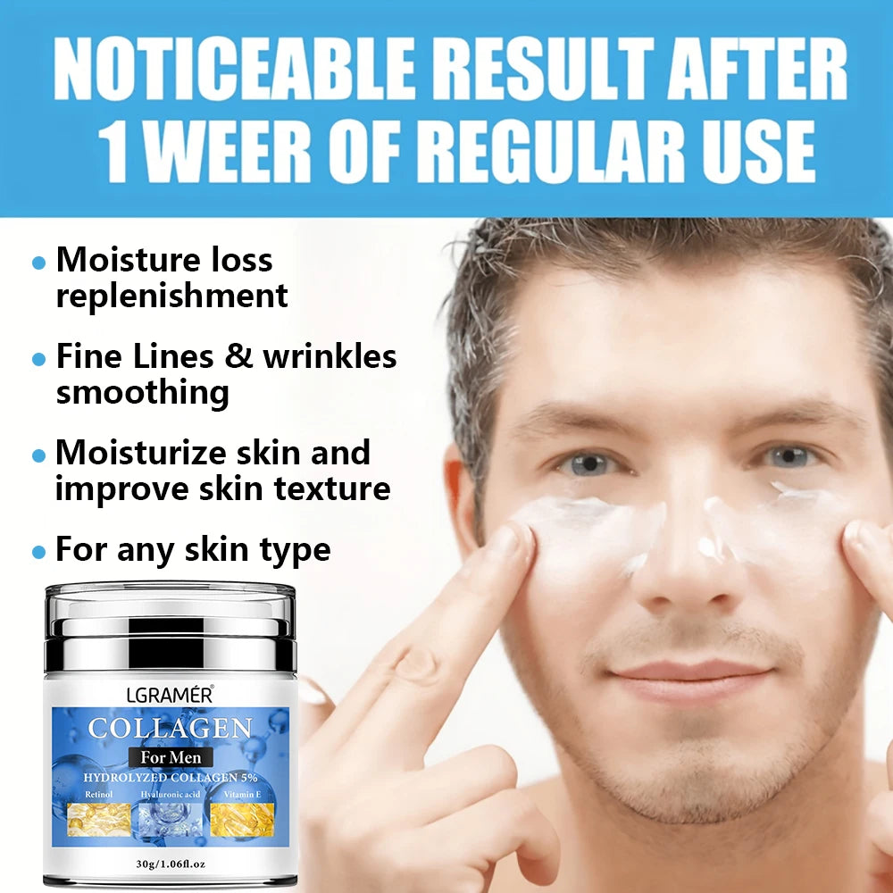 Men's Retinol Anti-Wrinkle Face & Neck Cream by HitMyNeed
