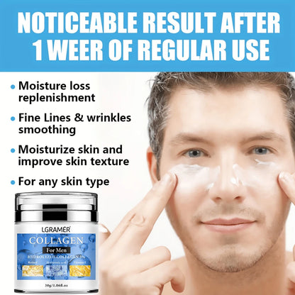 Men's Retinol Anti-Wrinkle Face & Neck Cream by HitMyNeed