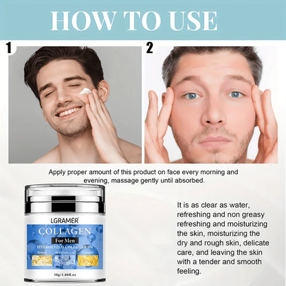 Men's Retinol Anti-Wrinkle Face & Neck Cream by HitMyNeed