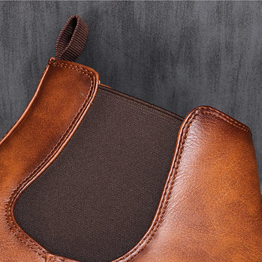 Men's Retro Chelsea Boots - Comfortable & Stylish by HitMyNeed