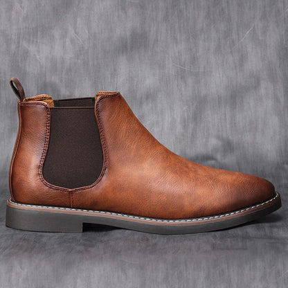 Men's Retro Chelsea Boots - Comfortable & Stylish by HitMyNeed