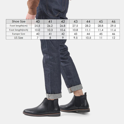 Men's Retro Chelsea Boots - Comfortable & Stylish by HitMyNeed