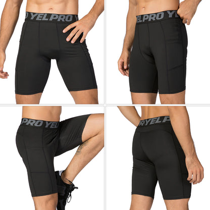 Men's Running Shorts 3-Pack with Side Pockets by HitMyNeed