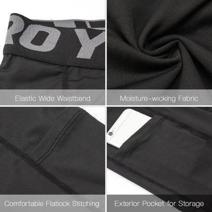 Men's Running Shorts 3-Pack with Side Pockets by HitMyNeed